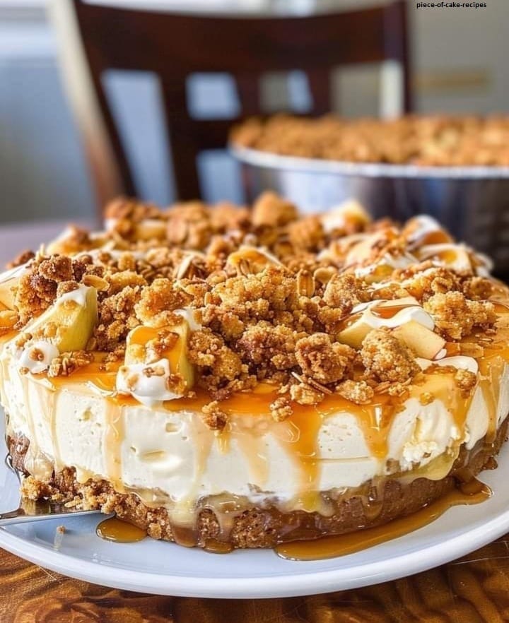 Crunchy Apple Cheesecake 1