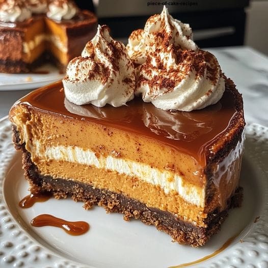 Caramel Pumpkin Cheesecake: The Perfect Fall Dessert 🎃🍰 1
