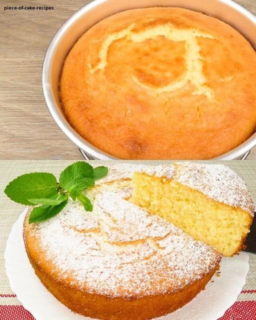 Lemon Vanilla Cake Recipe 1