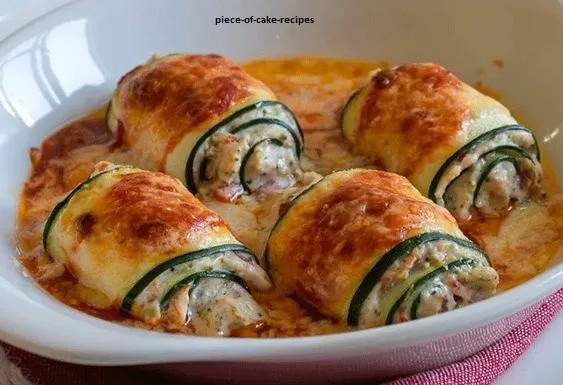 Zucchini Rolls with Tuna and Parmesan (WW-Friendly) 1
